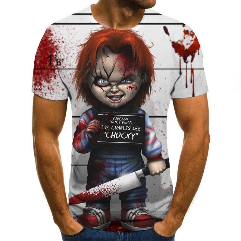 2024 letter Series Printed 3D T-shirt Round Neck Short Sleeve Women Tees Men Casual Women's T shirts Tops